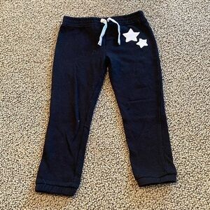 Epic Threads Black w/ Stars Joggers Size Girls 5 in EUC